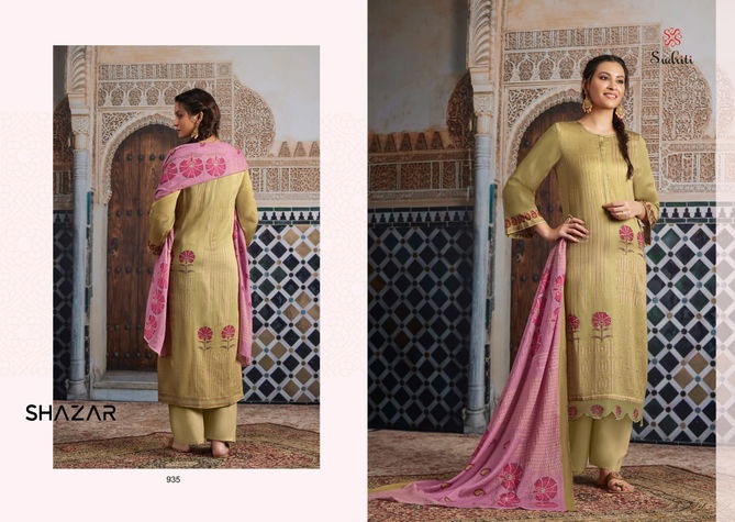 Shazar Sudriti Printed Designer Dress Material Catalog